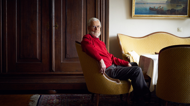 Thomas Royen at his home in Schwalbach am Taunus, Germany.