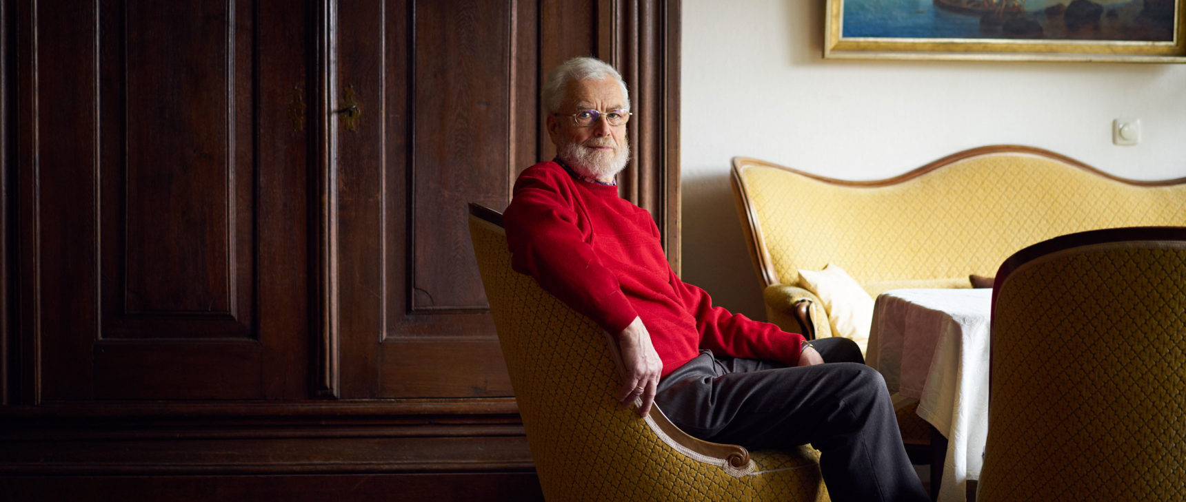 Thomas Royen at his home in Schwalbach am Taunus, Germany.