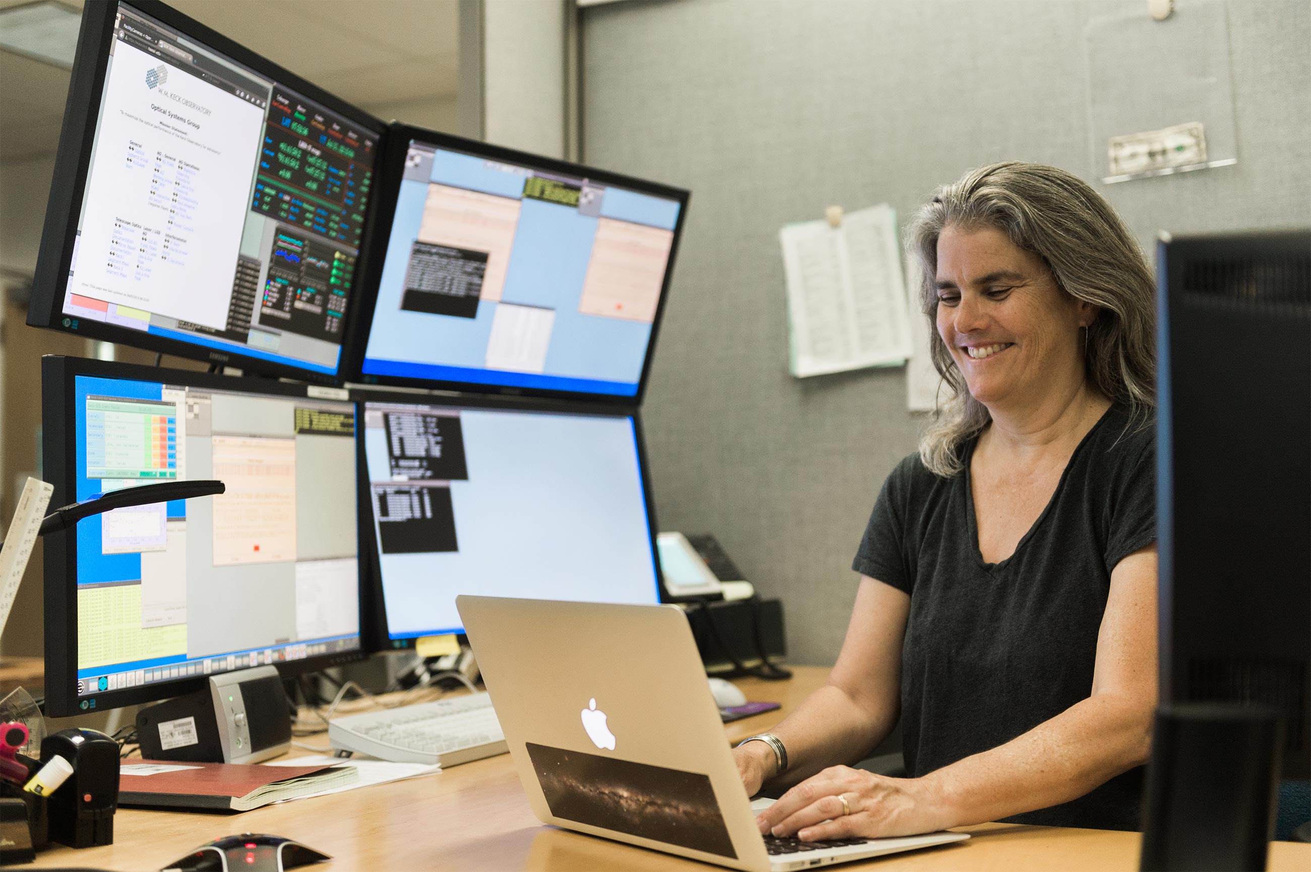 Andrea Ghez at Keck Observatory HQ