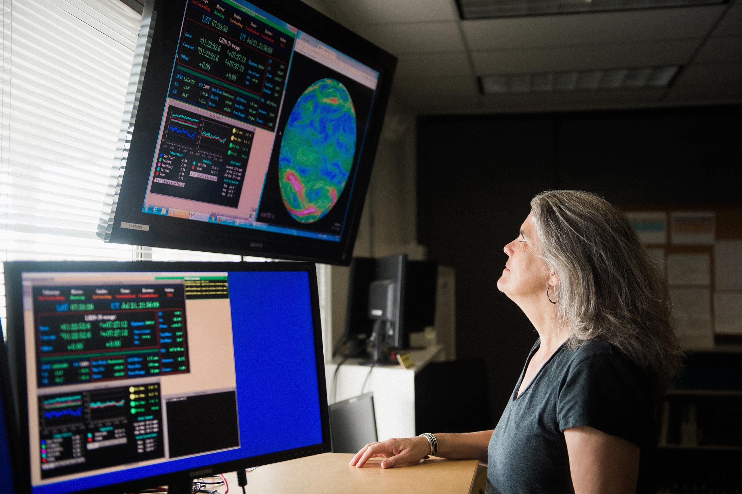 Andrea Ghez at Keck Observatory HQ