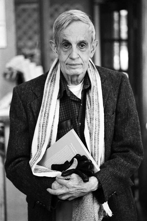 A portrait of mathematician John Nash