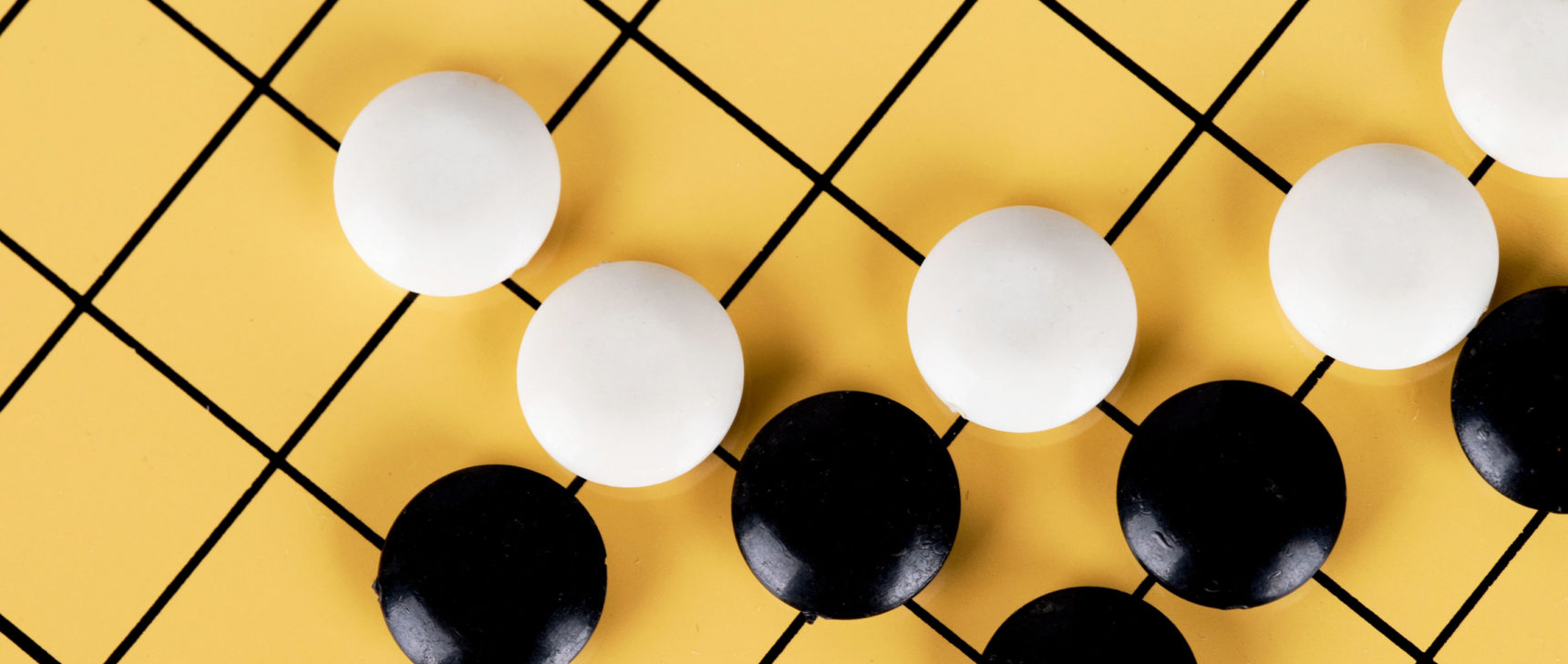 Photo of AlphaGo board by dreamdream | Quanta Magazine