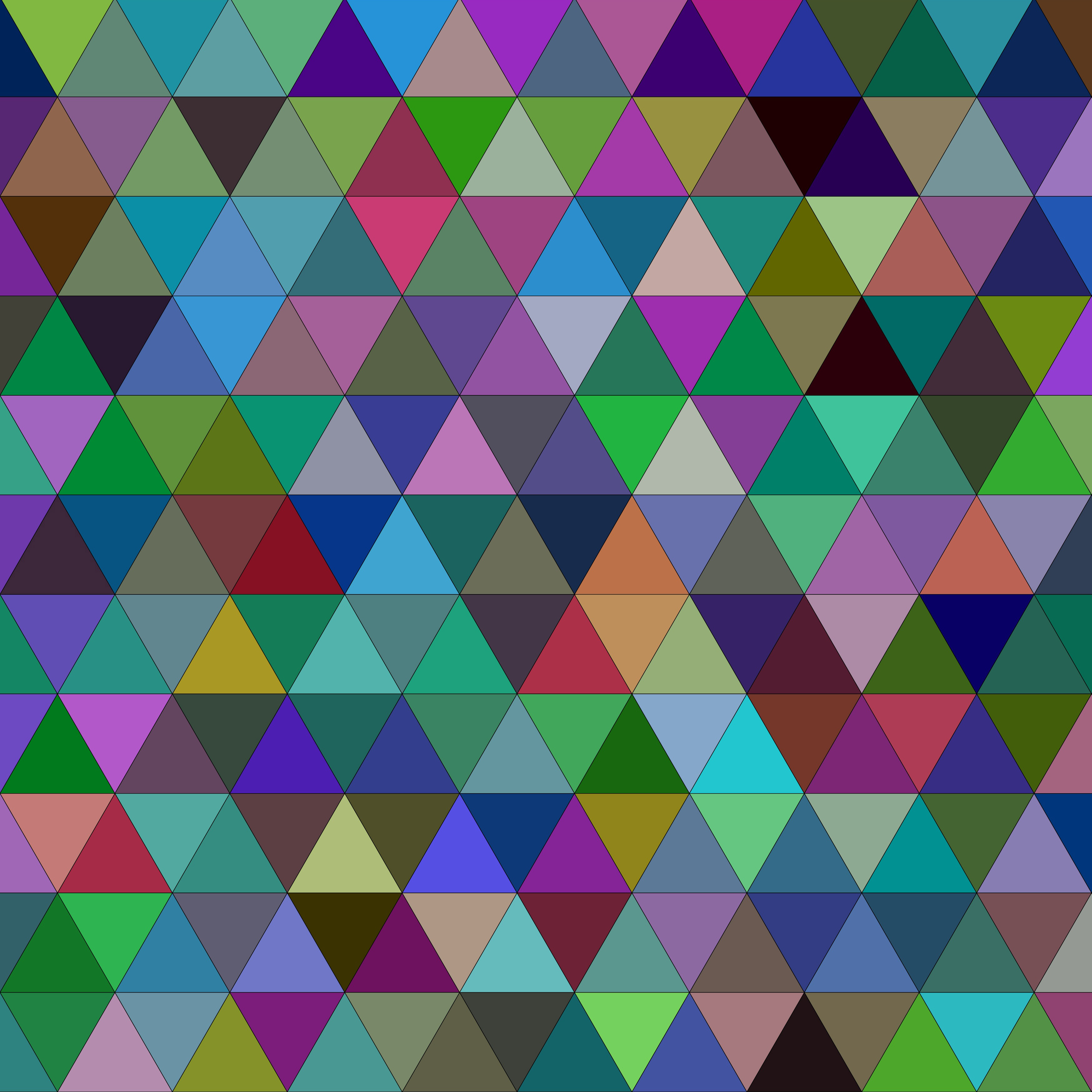 Triangle tiling