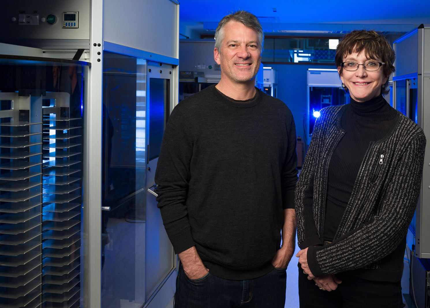 Photo of professors Charles Boone and Brenda Andrews