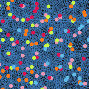 Illustration of 826-vertex graph for "Decades-Old Graph Problem Yields to Amateur Mathematician"