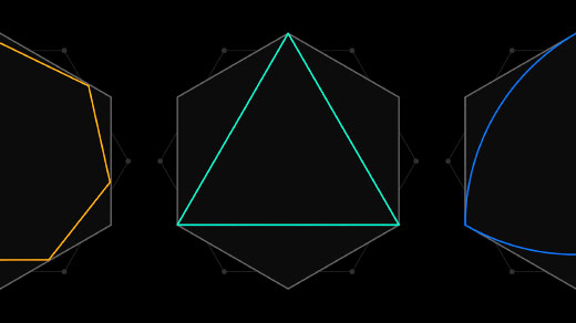 Art for "With Ruler and Compass, Amateur Mathematician Tames Fiendish Problem"