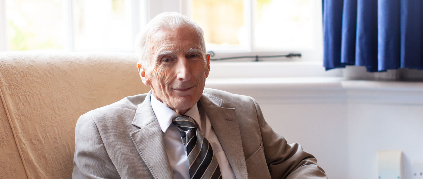 Martin Rees, Baron Rees of Ludlow, at his home in Cambridge, England.