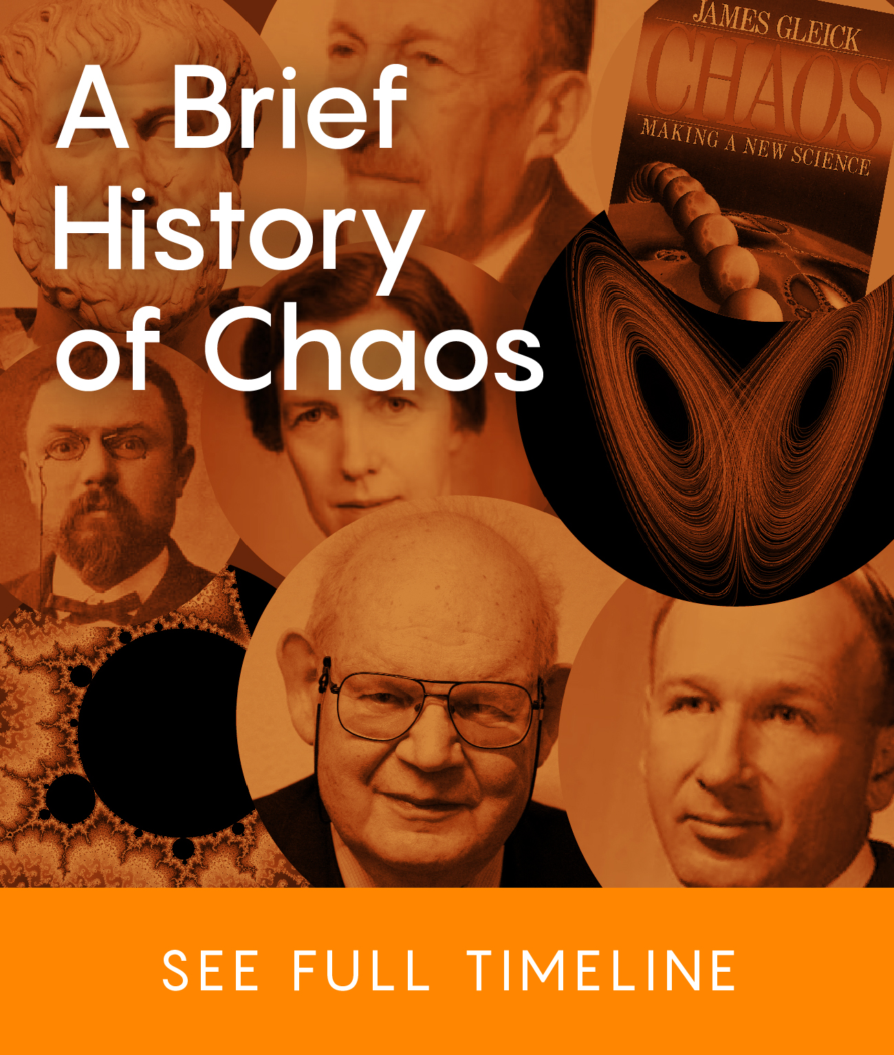 "A Brief History of Chaos" Infographic: mobile teaser