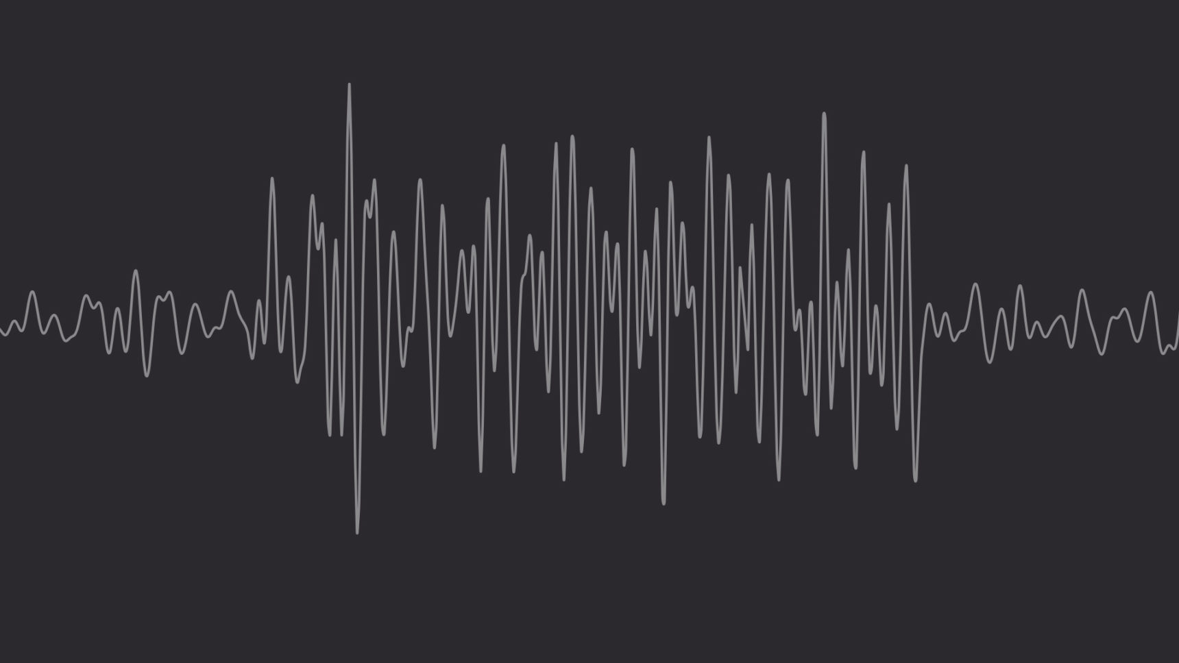 A looping video that shows a rippling wave pattern in a simplified brainwave pattern