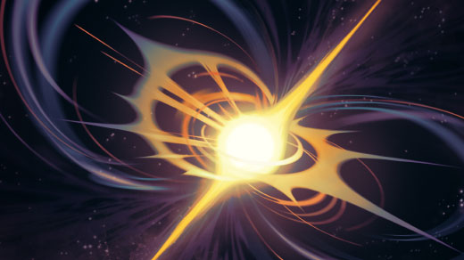 Thumbnail: stylized illustration of a supernova