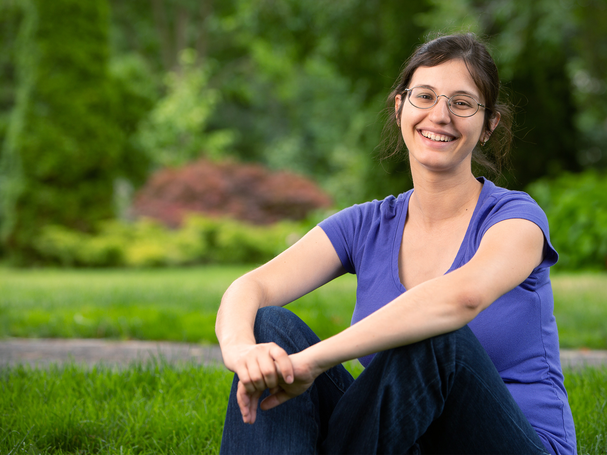 Photo of the mathematician Inna Zakharevich of Cornell University.