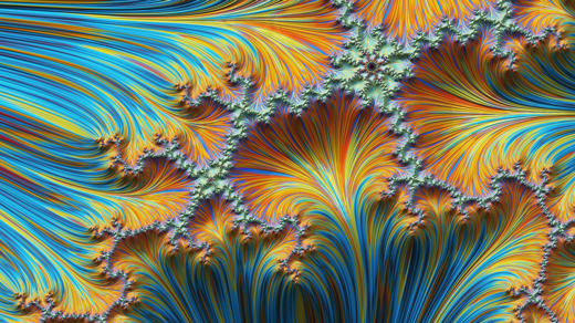 A fractal pattern.