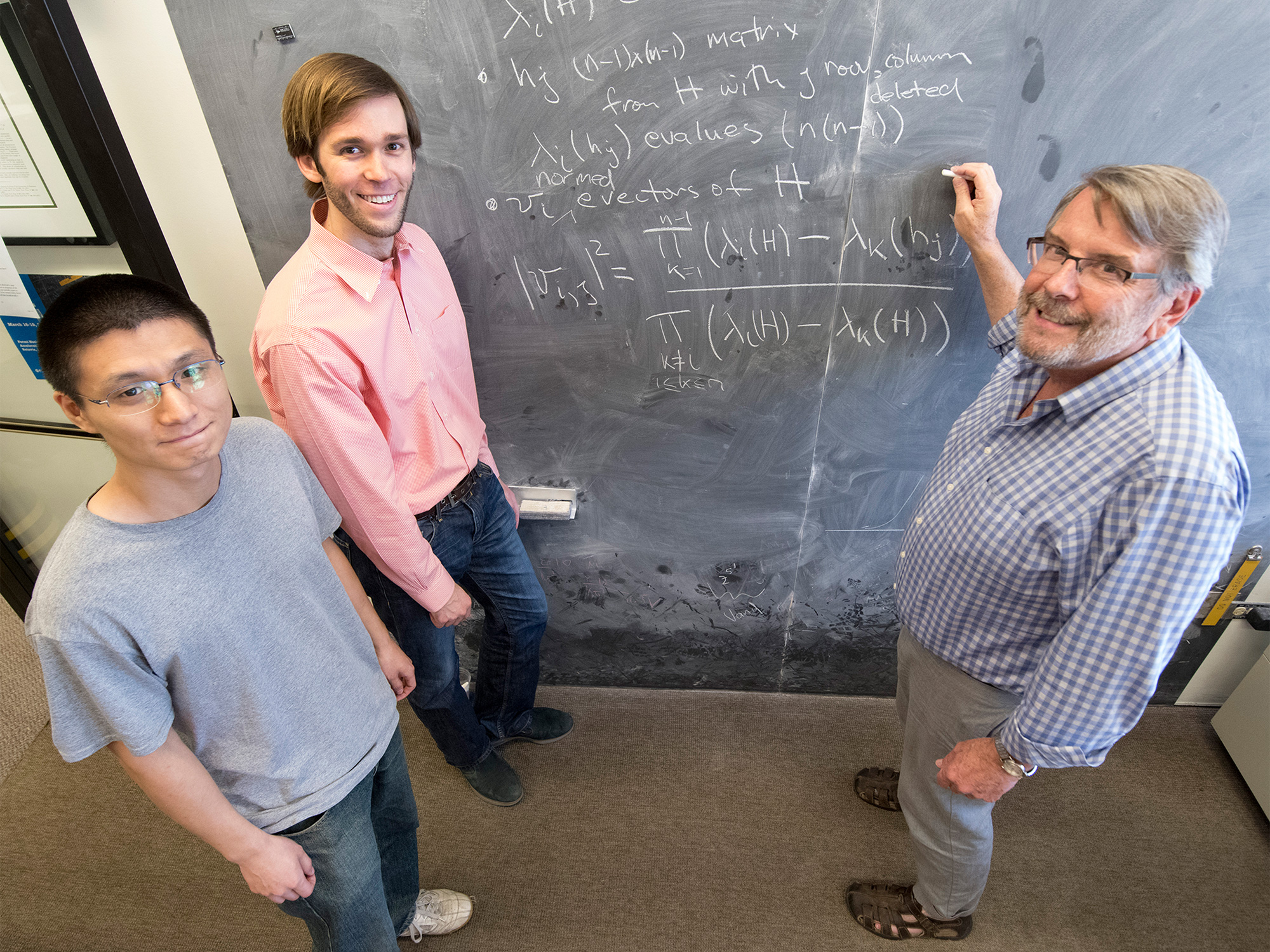 Xining Zhang, Peter Denton and Stephen Parke.