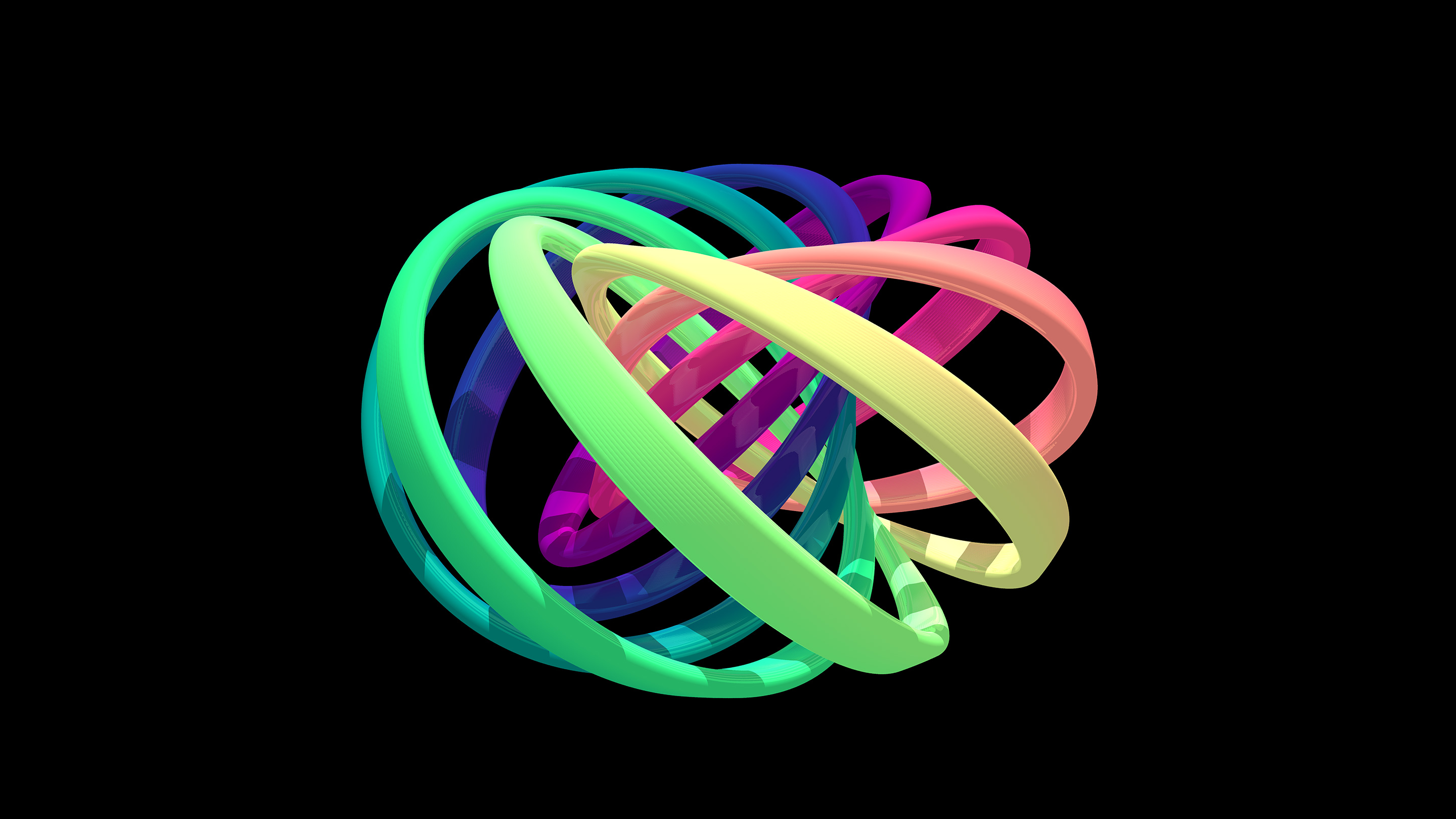 A quantum knot.