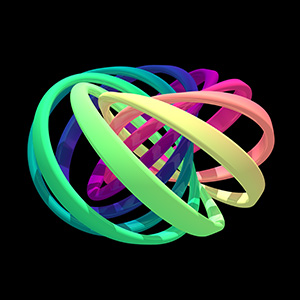 A quantum knot.