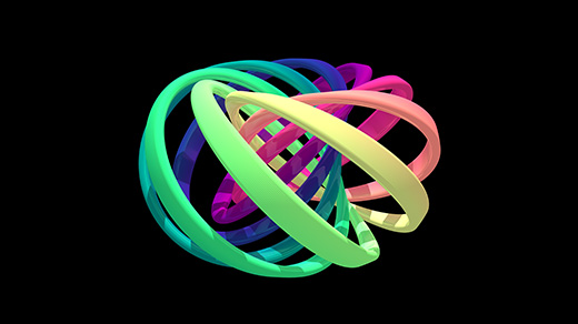 A quantum knot.