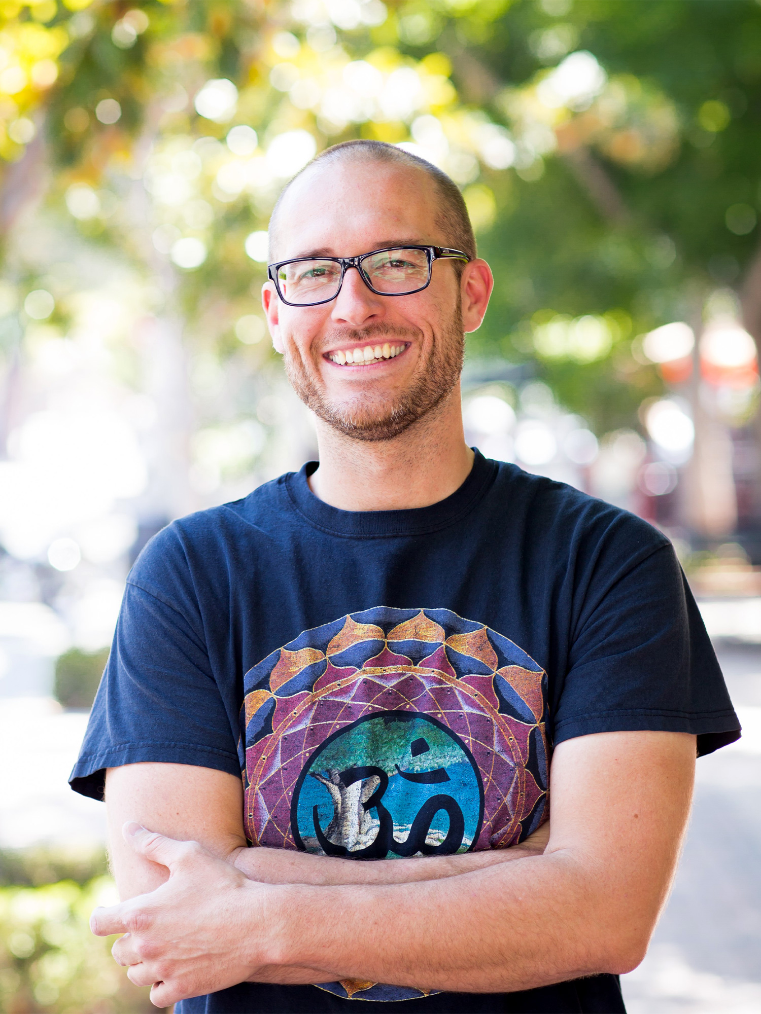 Photo of Nathaniel Gabor of the University of California, Riverside.