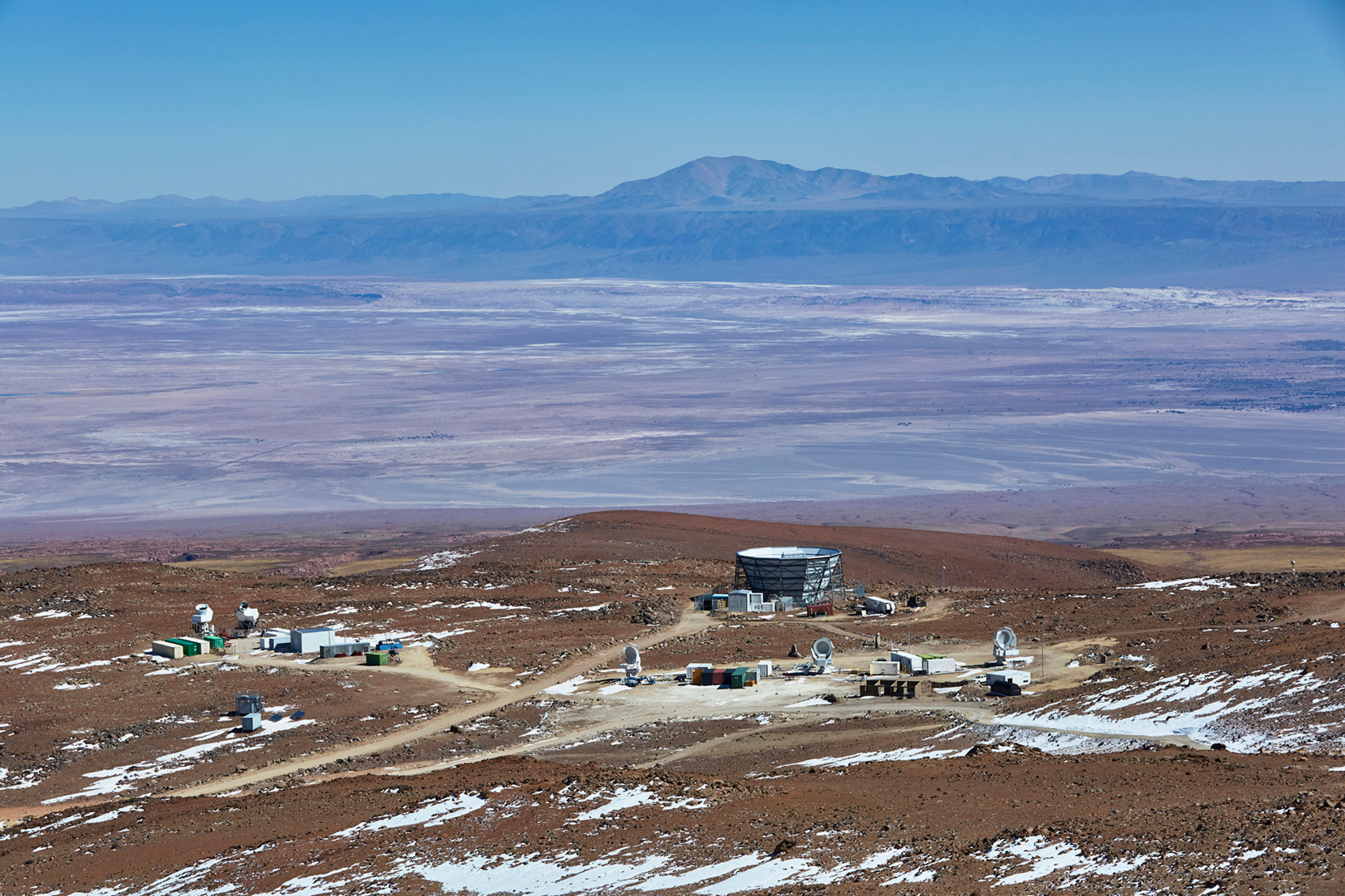 Telescopes in the Atacama desert.