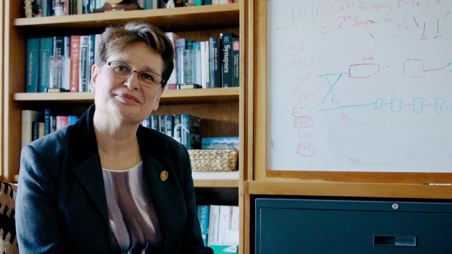 Profile video for neuroscientist Catherine Dulac.