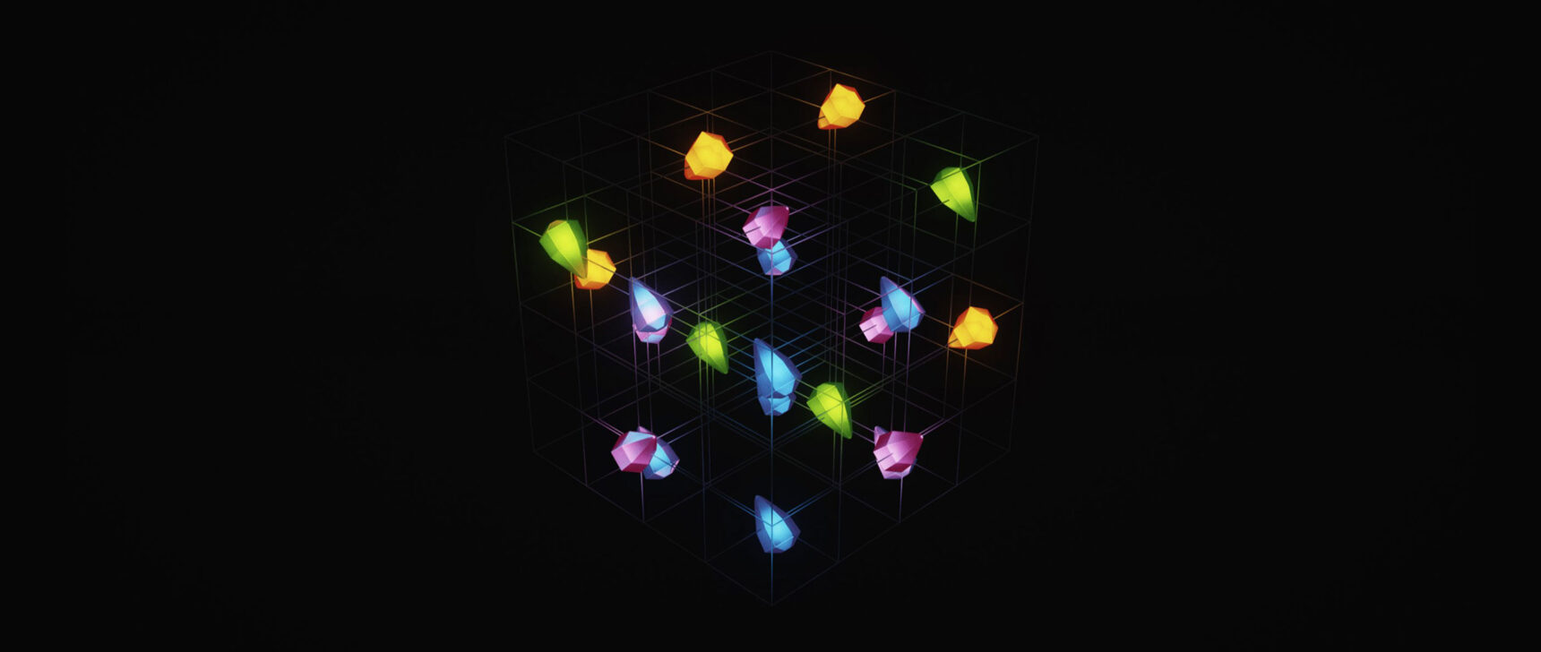 3D illustration of Gardam's crystallographic group