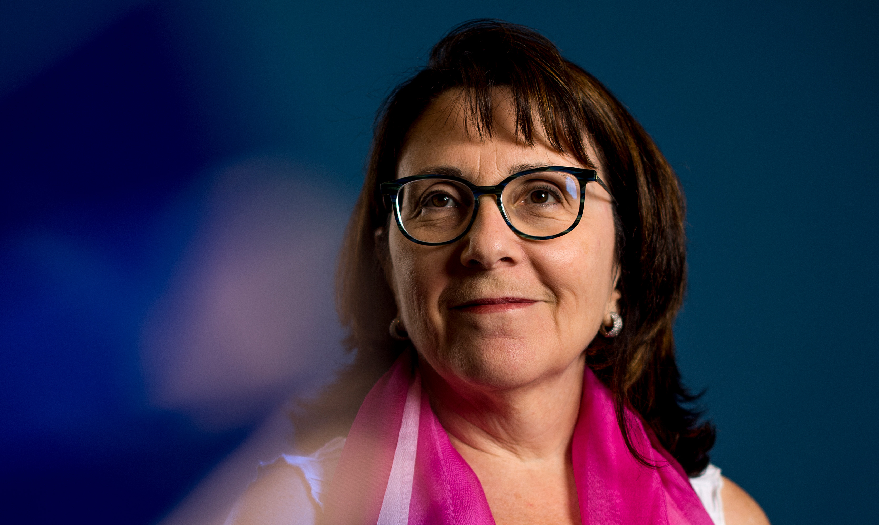 Portrait photo of neuroscientist Lisa Feldman Barrett of Northeastern University.