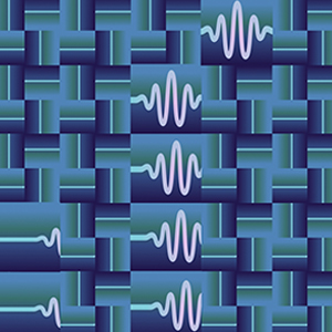 an animation showing wavelets at different scales travel across a space