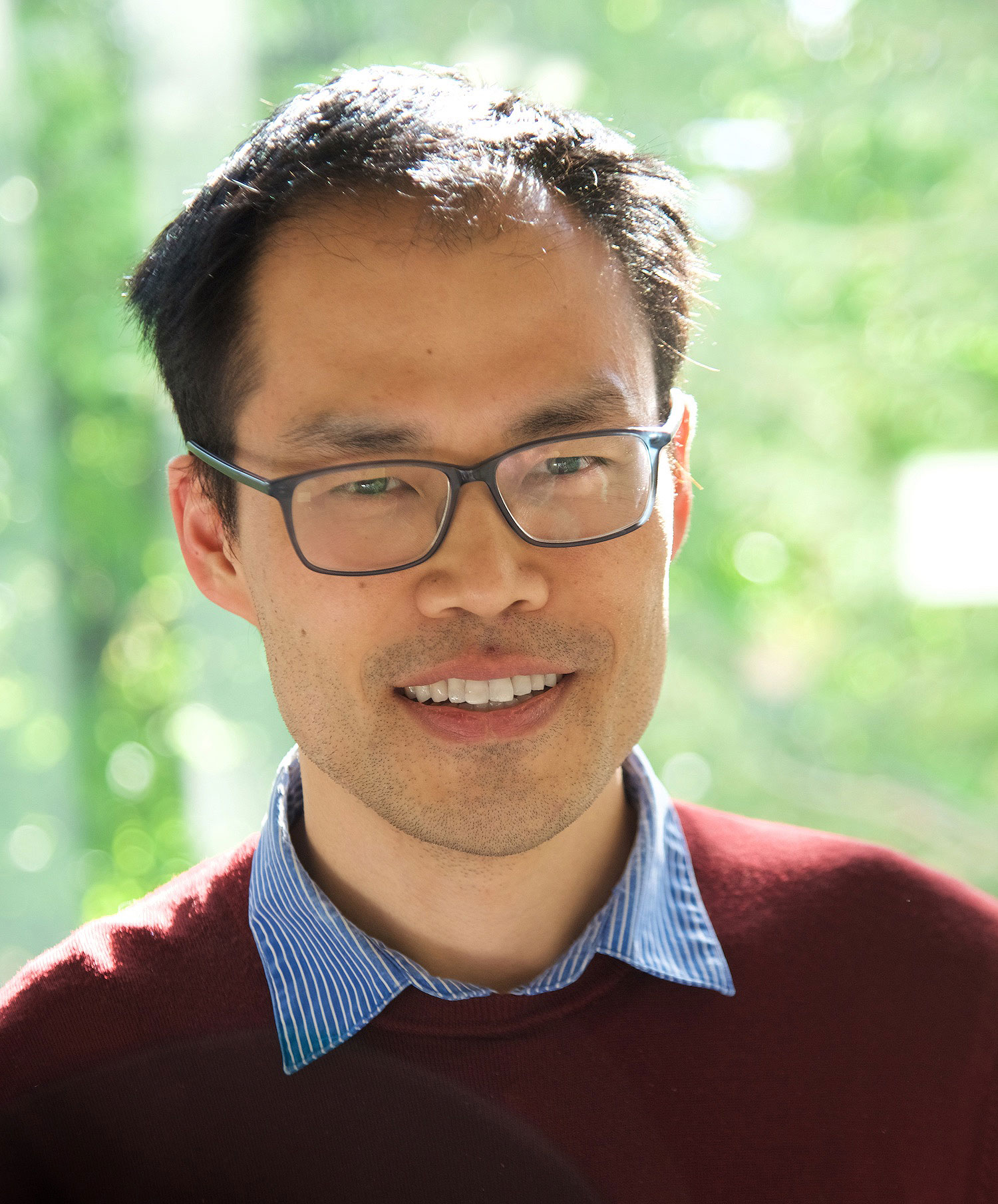 Portrait photo of neuroscience researcher Wei Ji Ma of New York University.