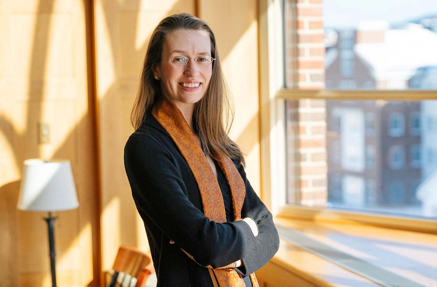 Photo of the researcher Caroline Robertson of Dartmouth College.