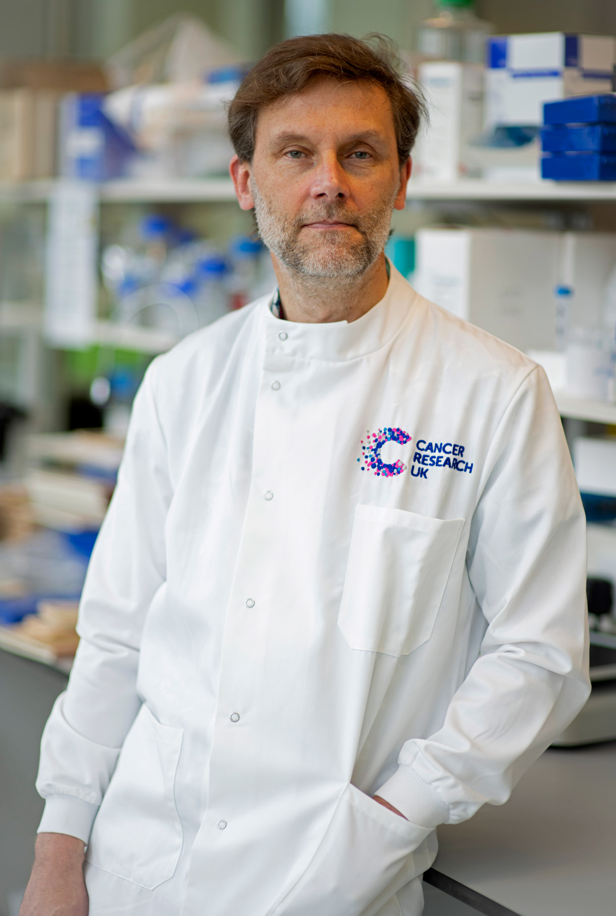 Photo of researcher Robert Insall of the University of Glasgow.