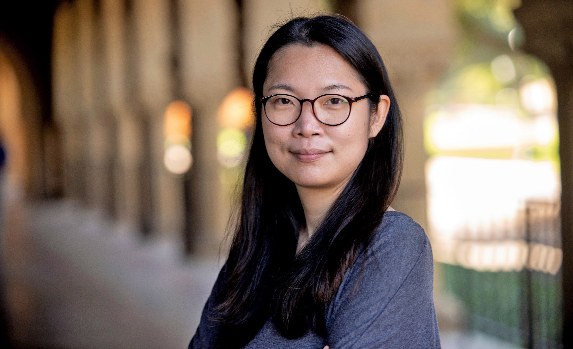 Portrait of Jinyong Park, who is wearing glasses.