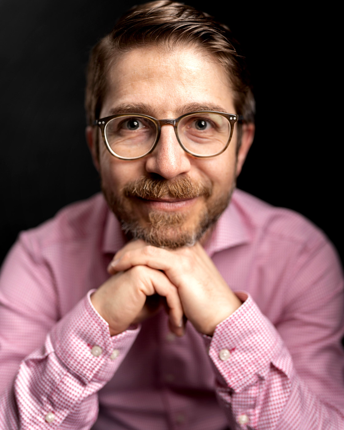 Portrait photo of Lionel Guy, an evolutionary microbiologist at Uppsala University.