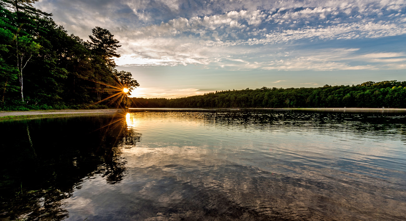 Walden Pond.