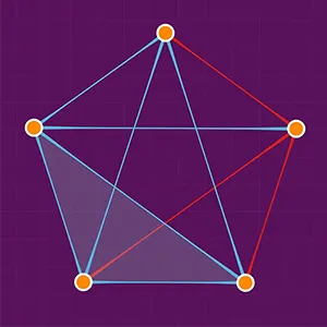 A visual argument explaining why the Ramsey number of three is six.