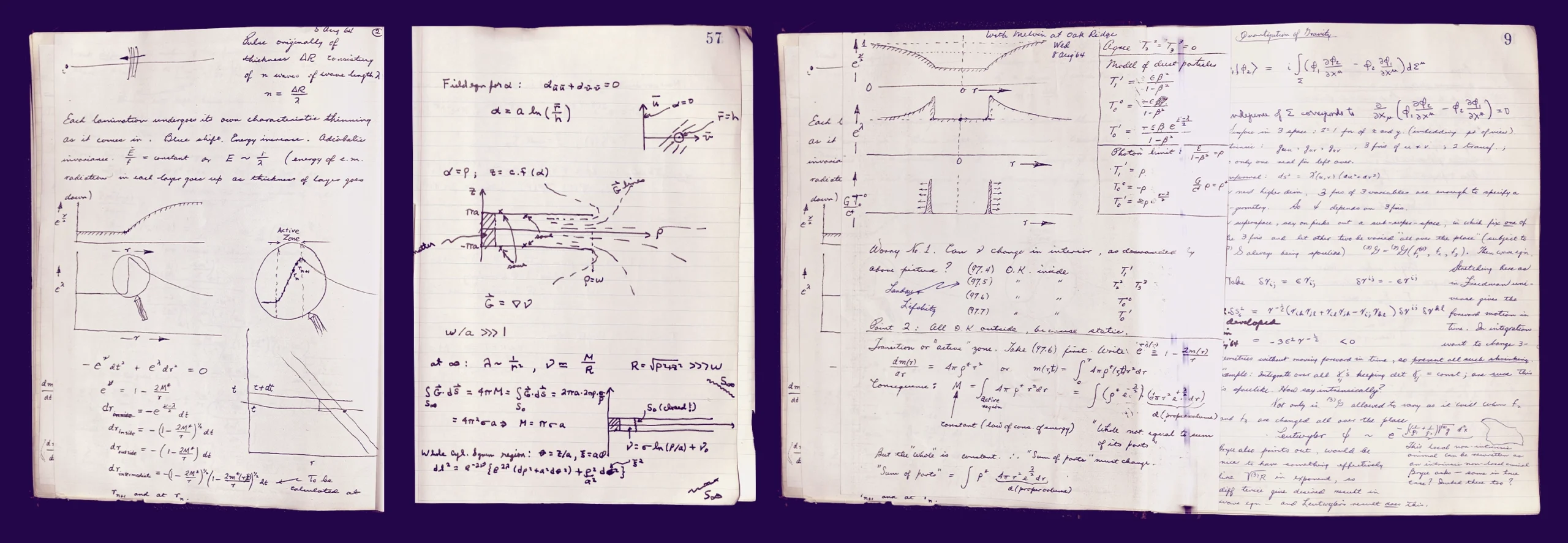 Wheeler's relativity, covered in calculations and notes